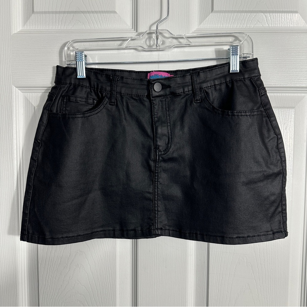Edikted Black Mini Skirt